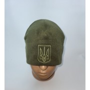 Шапка флісова з гербом